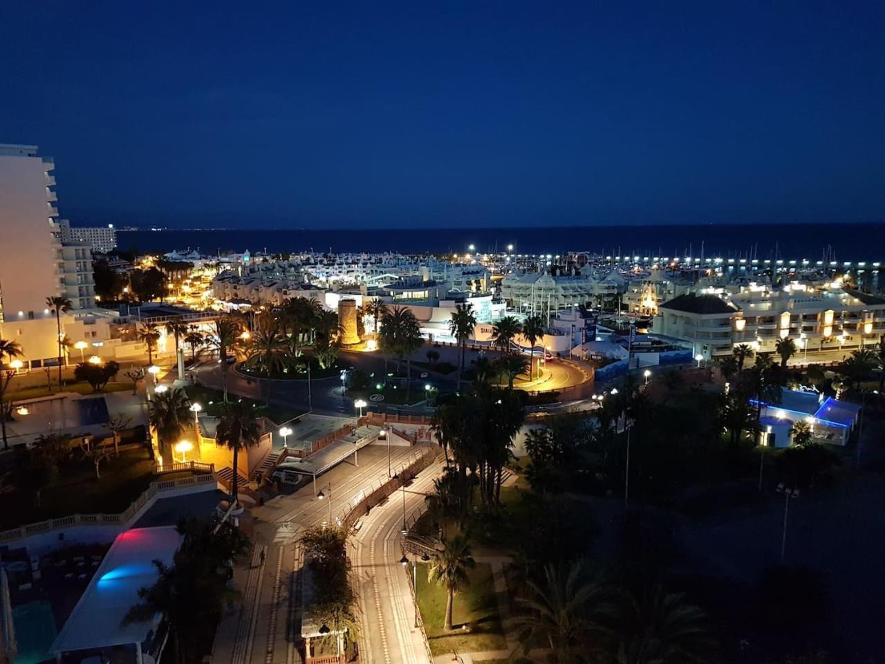 شقة Panoramic Seaview Puerto Marina بينالماذينا المظهر الخارجي الصورة