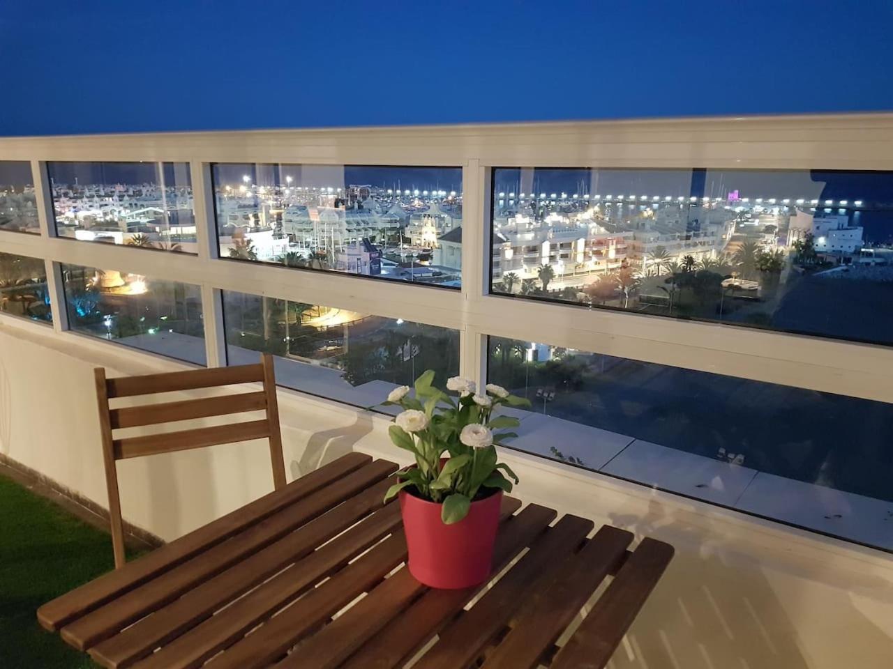 شقة Panoramic Seaview Puerto Marina بينالماذينا المظهر الخارجي الصورة